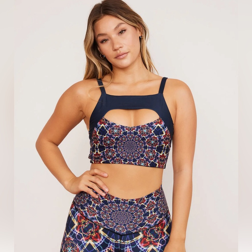 Wolven threads Moonlight Mandala Reversible Four-Way Top limited size small NWOT
